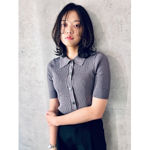 【最旬ヘア】ミディアムレイヤー