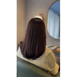 #フェミニンロング　#ココアベージュ　#ショコラベージュ