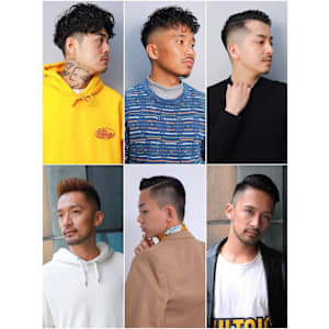 スキンフェード　フェードカット　フェードパーマ