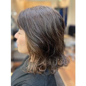 インナーカラーパーマ