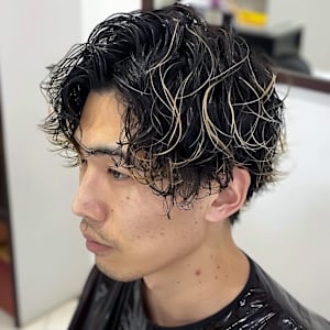 40 代 メンズ パーマ 松原