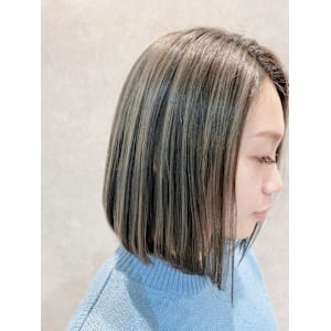 ハイライト×グレージュ