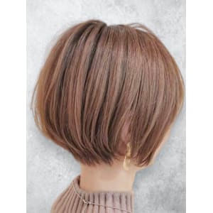 パールベージュショート