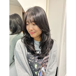 レイヤーカット/海外風レイヤーカット/ザクザクレイヤーカット