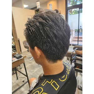 メンズカット/パーマ/グレイカラー/鎌取駅/韓国風/白髪染め