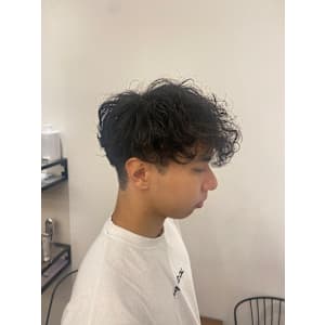 メンズ/パーマ/眉カット/ヘッドスパ