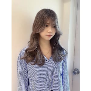 《 アッシュグレージュカラー 》