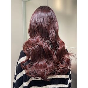 【チェリーレッドカラー】