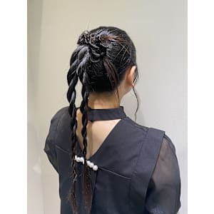 【カチモリヘア】お呼ばれヘア/パーティー◎推し活◎おでかけ◎