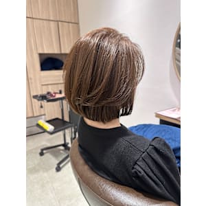 三軒茶屋_レディース_ボブ_大人ボブ_ナチュラル_小顔