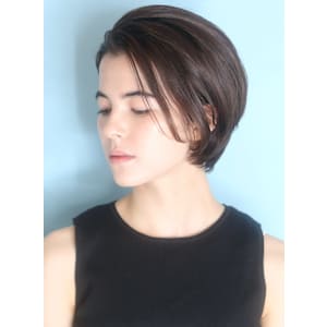 40代50代小顔前髪イメチェンアンブレラカラーショート - INCEPTION  GINZA 銀座【インセプション】掲載中