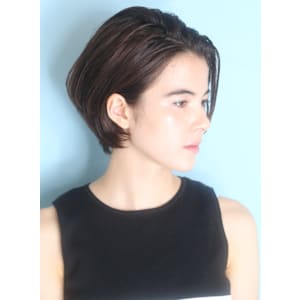 40代50代小顔前髪イメチェンアンブレラカラーショート - INCEPTION  GINZA 銀座【インセプション】掲載中