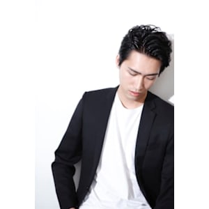 好感度ミディアム韓国パーマ爽やか<理容室>