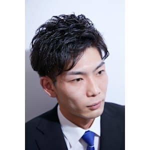 ビジネスショートアップバンクブロック<理容室>