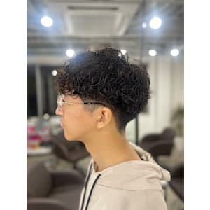 スパイラルパーマ