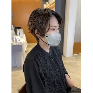 大人女性　ショートパーマ☆小林