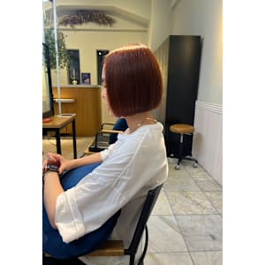 切りっぱなしボブ