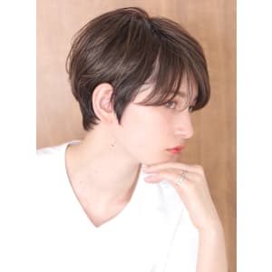 40代50代小顔前髪イメチェンアンブレラカラーショート - INCEPTION  GINZA 銀座【インセプション】掲載中