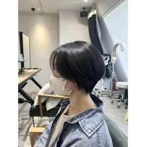 ショート縮毛矯正/20代30代/大橋