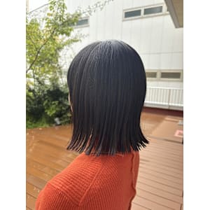 切りぱなしボブ
