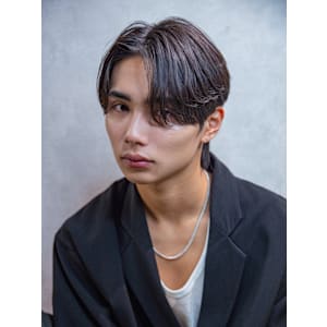 【小久保style】韓国マッシュニュアンスパーマグレーカラー