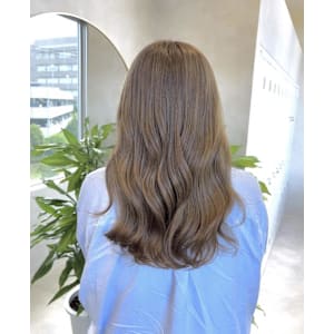 枚方くすみミルクティーベージュ#AKANE