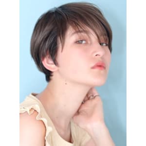 40代50代小顔前髪イメチェンアンブレラカラーショート - INCEPTION  GINZA 銀座【インセプション】掲載中