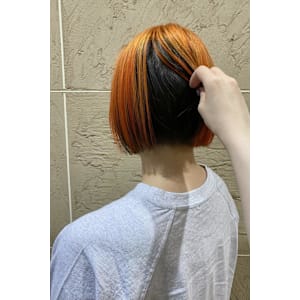 オレンジ/ブラック