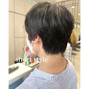 大人スッキリショート×渡辺　りん