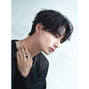 【alpha 新宿】ニュアンスパーマ×センターパート