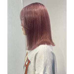 淡めピンクベージュカラー♪