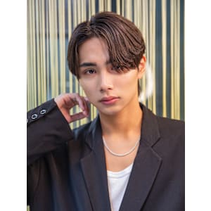 【小久保style】韓国マッシュニュアンスパーマダークカラー