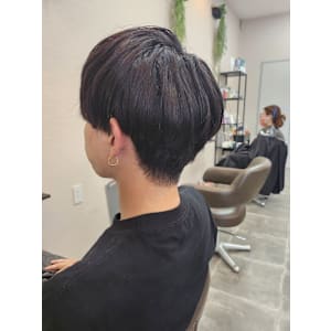 メンズカット/パーマ/グレイカラー/鎌取駅/韓国風/白髪染め