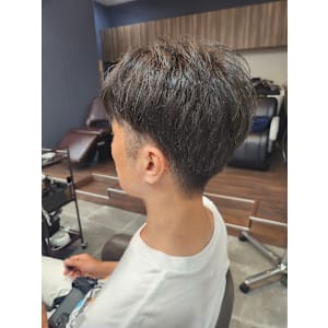 メンズカット/パーマ/グレイカラー/鎌取駅/韓国風/白髪染め