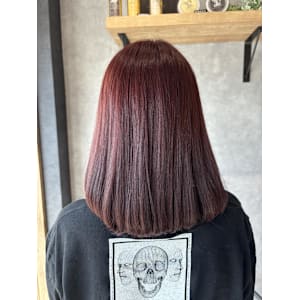 ブリーチ無しのダブルカラー☆