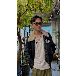 アップバングパーマ