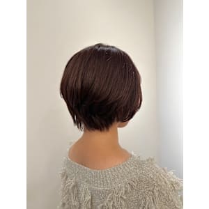 池袋 イルミナカラー ショートヘア つや髪♪