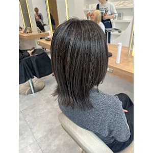 秋っぽくおしゃれに！ハイライトカラー