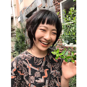 マッシュウルフ/ナチュラルカラー/20代/30代/代官山