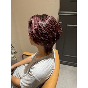 ボルドーカラー