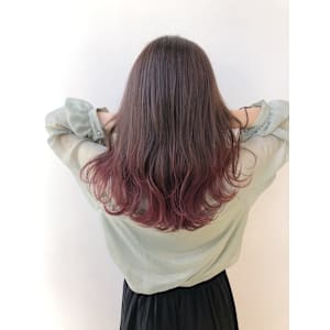 レッドバイオレットグラデーション