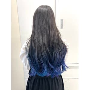 ブルーグラデーション