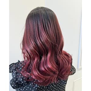 ピンクグラデーション