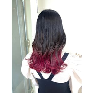 ピンクグラデーション