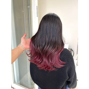 ピンクグラデーション