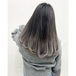 シルバーグラデーションカラー