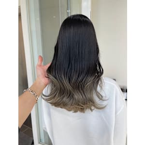 オリーブブランドグラデーションセミ