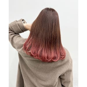 ピンクグラデーション