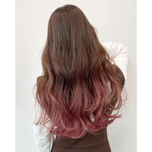 ピンクグラデーション