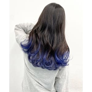 グラデーションブルー